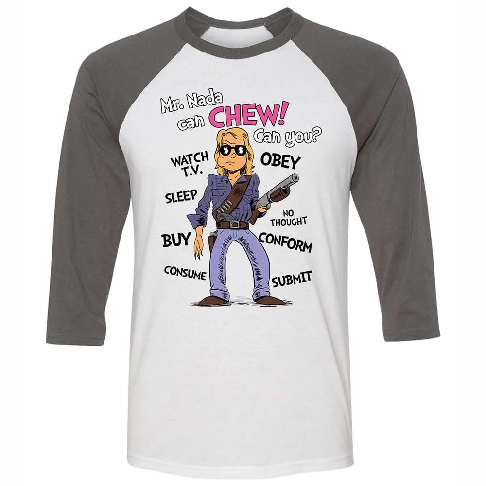I have come here to chew bubblegum and kick ass - White/Asphalt - 2