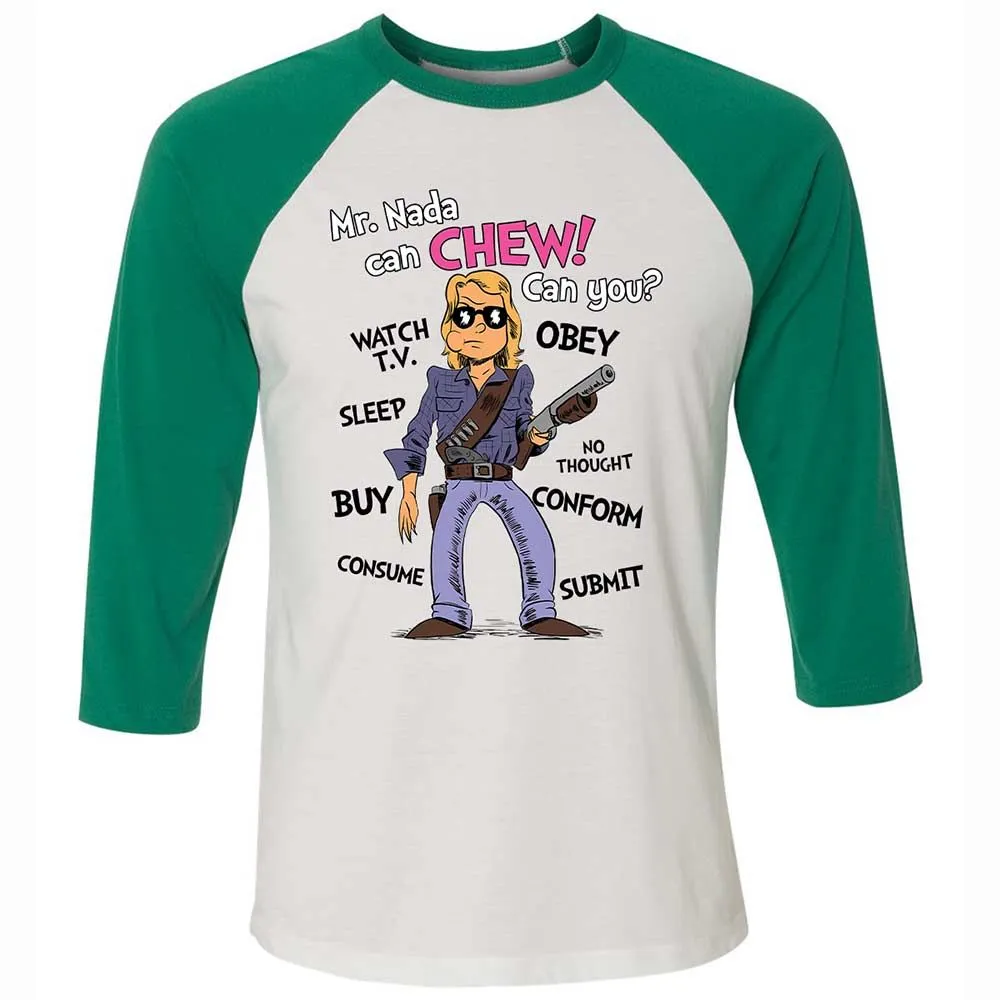 I have come here to chew bubblegum and kick ass - White/Kelly - 6