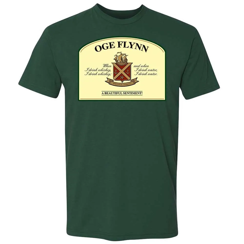 When I drink whiskey, when I drink water - Forest Green - 16
