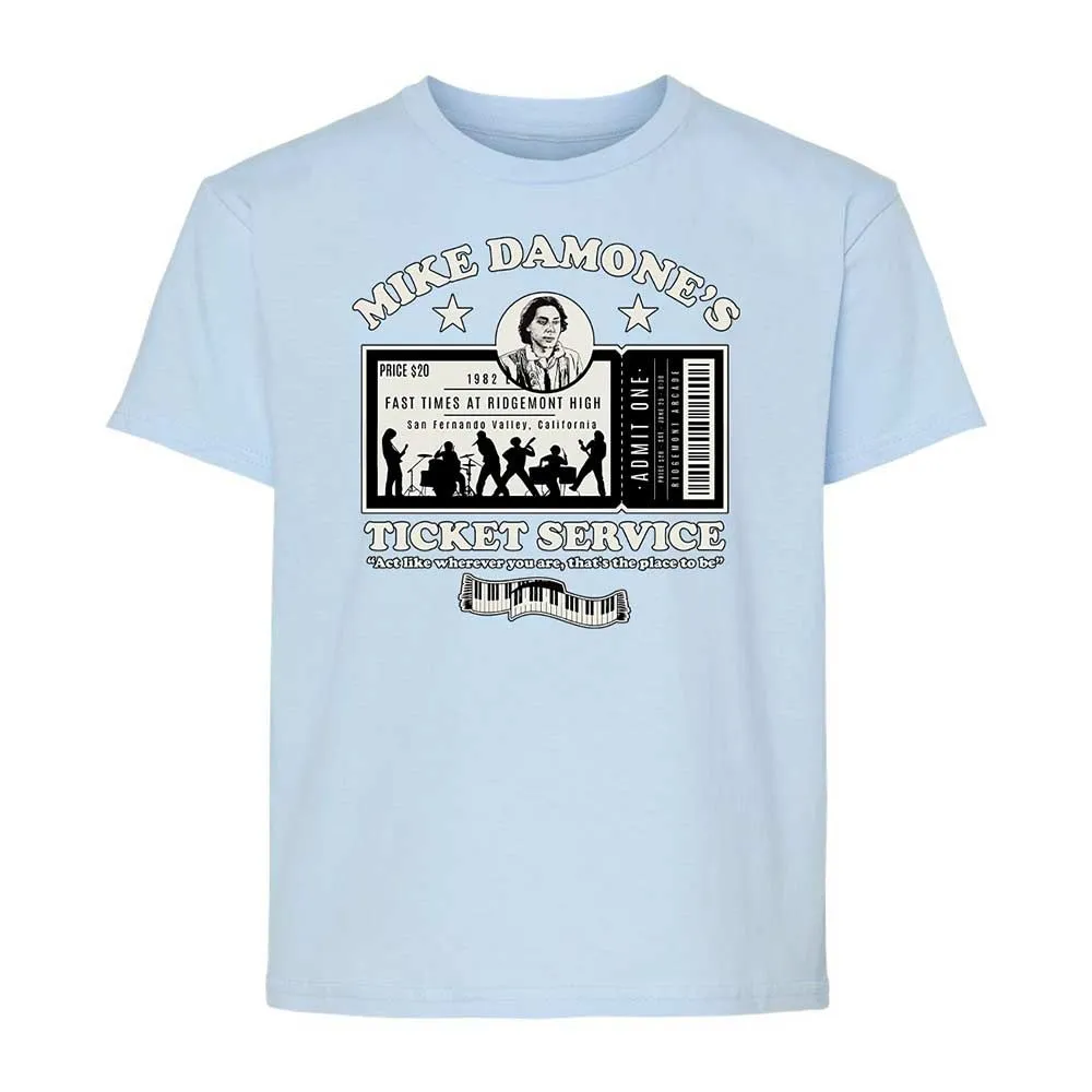 Damone's Ticket Service - Light Blue - 6