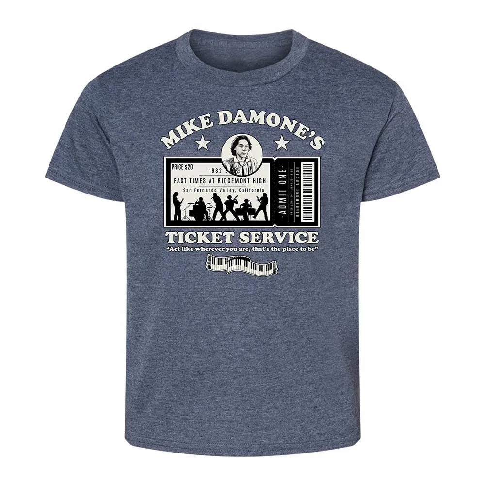Damone's Ticket Service - Heather Navy - 9