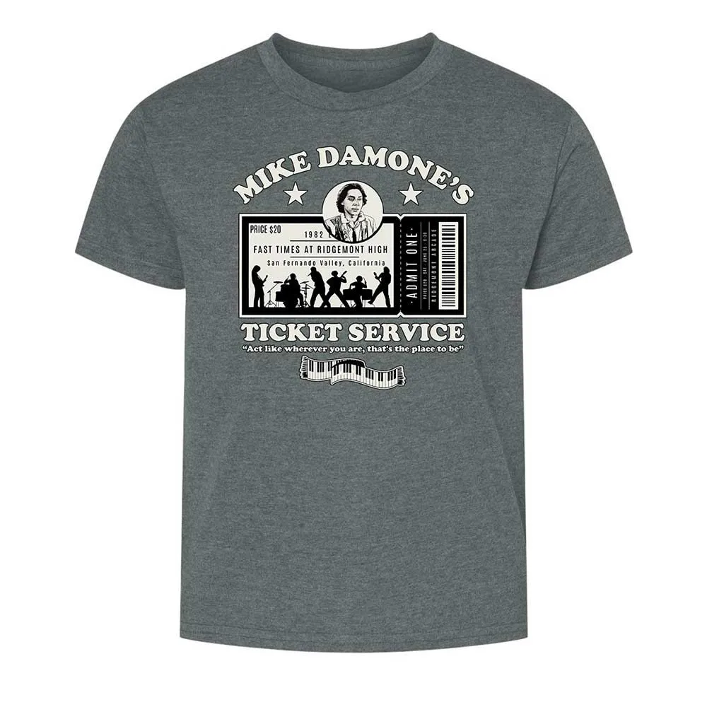 Damone's Ticket Service - Dark Heather - 10