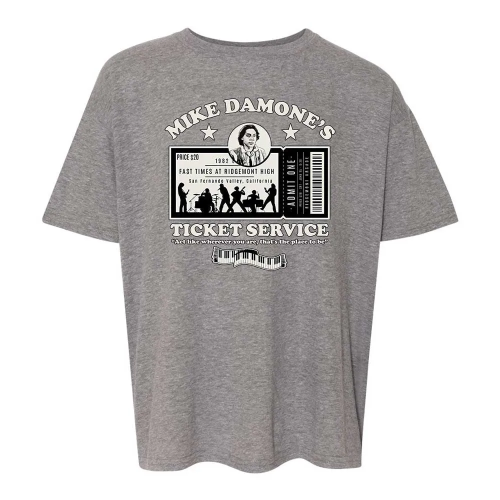 Damone's Ticket Service - Graphite Heather - 12