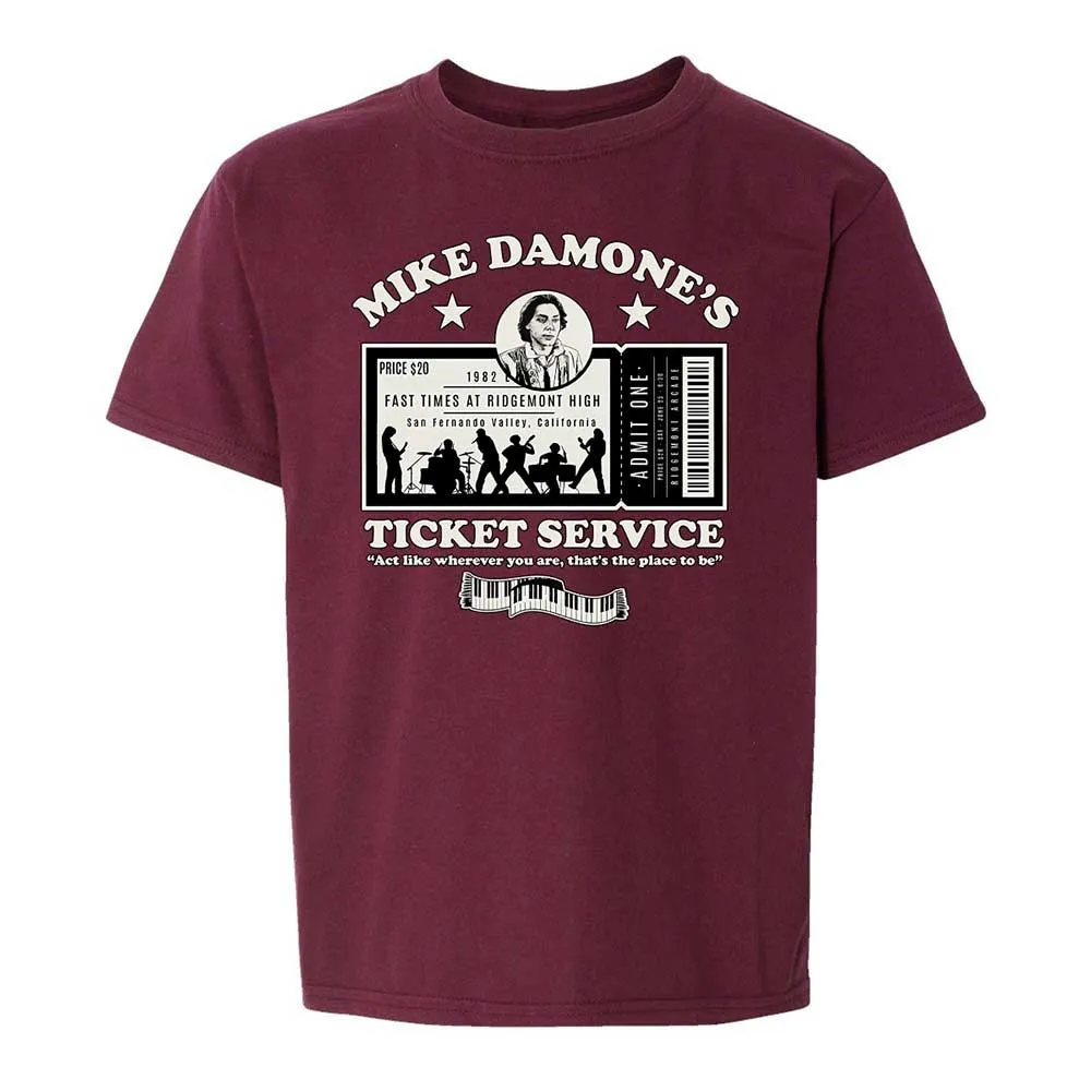 Damone's Ticket Service - Maroon - 14