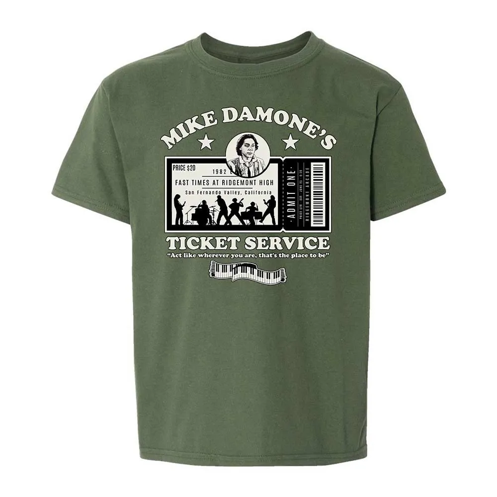 Damone's Ticket Service - Military Green - 19