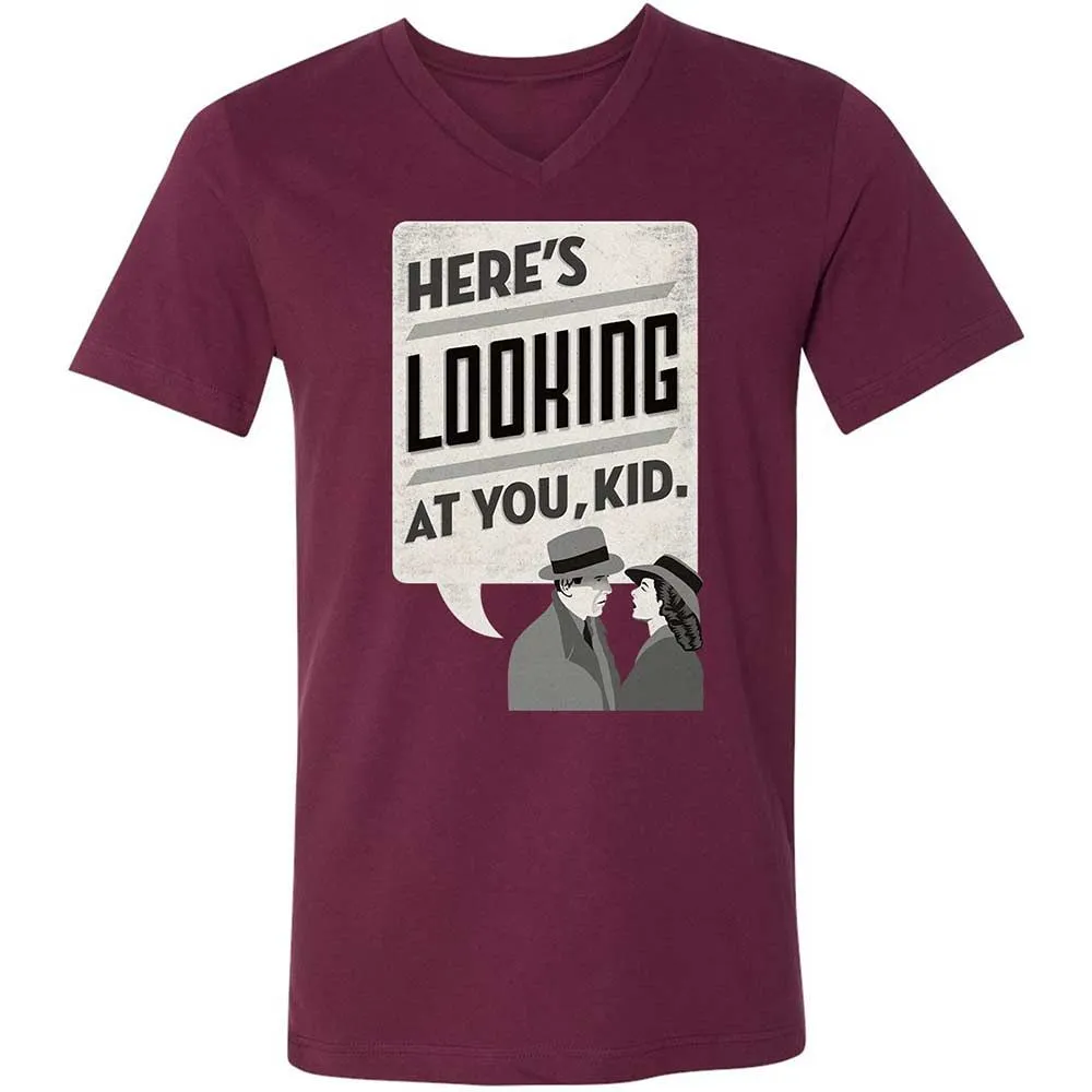 Here's Looking at You Kid - Maroon - 8