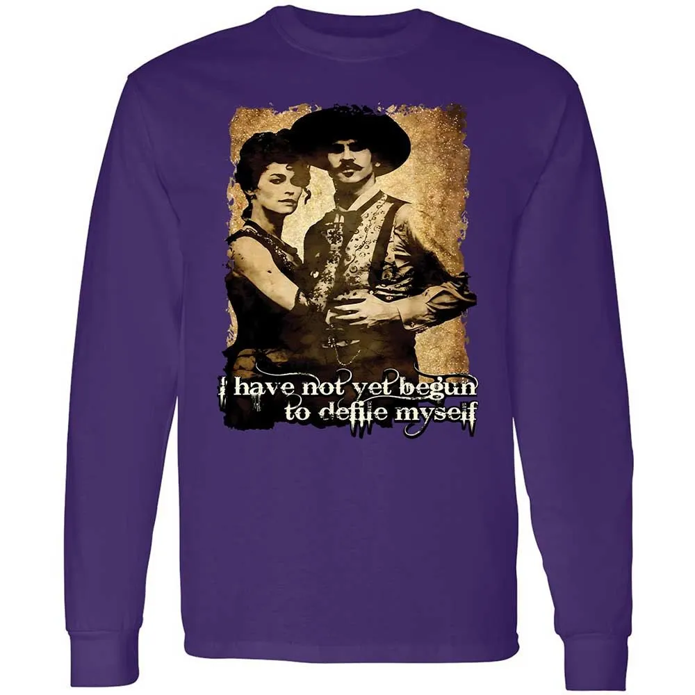 I have not yet begun to defile myself - Purple - 9