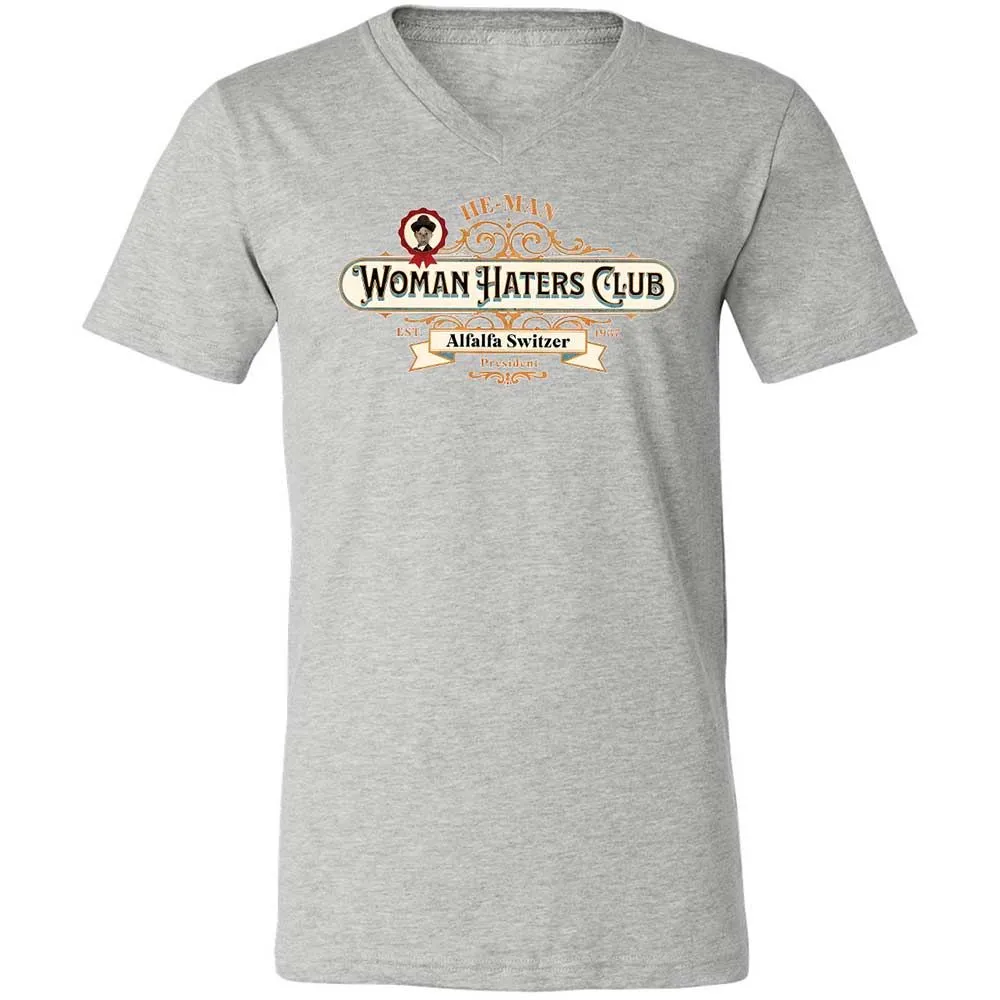 Unisex V-Neck T-Shirt - ZRWKEH1F - Athletic Heather - 2