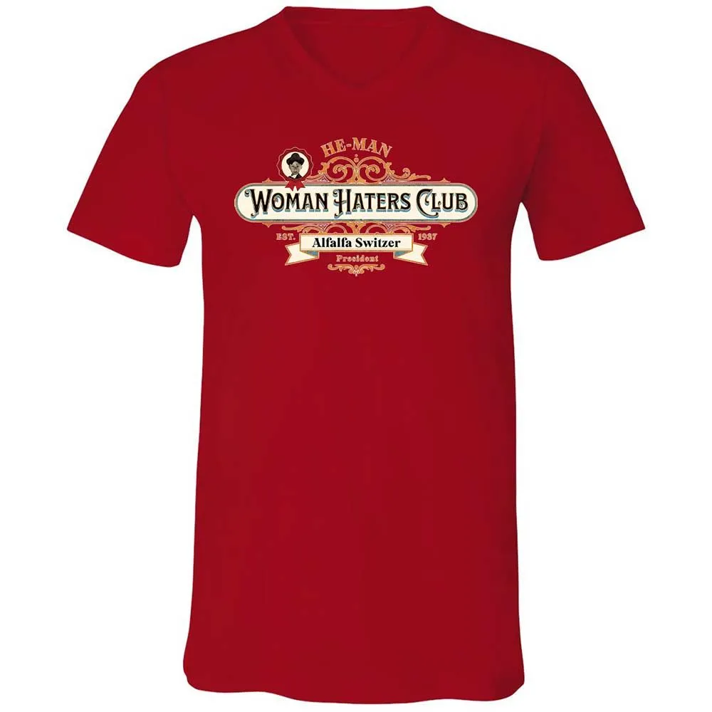 Unisex V-Neck T-Shirt - ZRWKEH1F - Red - 5