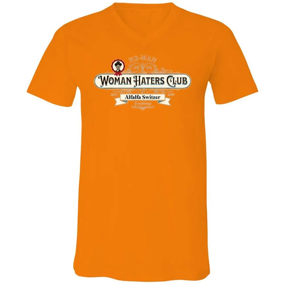 Unisex V-Neck T-Shirt - ZRWKEH1F - Orange - 7