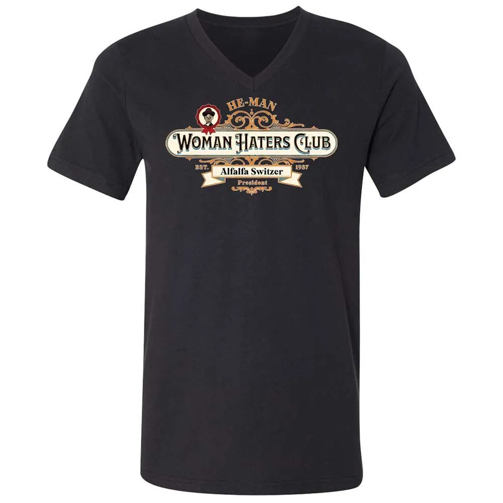 Unisex V-Neck T-Shirt - ZRWKEH1F - Black - 11