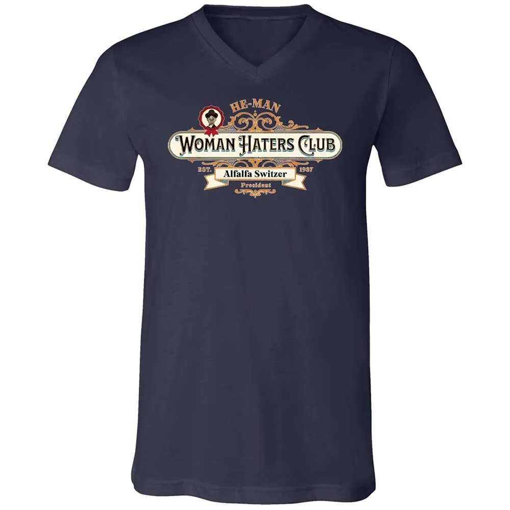 Unisex V-Neck T-Shirt - ZRWKEH1F - Navy - 12