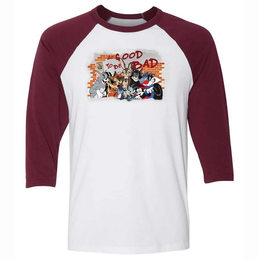 So Good To Be Bad - White/Maroon - 7