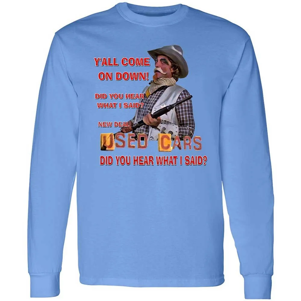 Long Sleeve T-Shirt - MN2BY49K - Carolina Blue - 5
