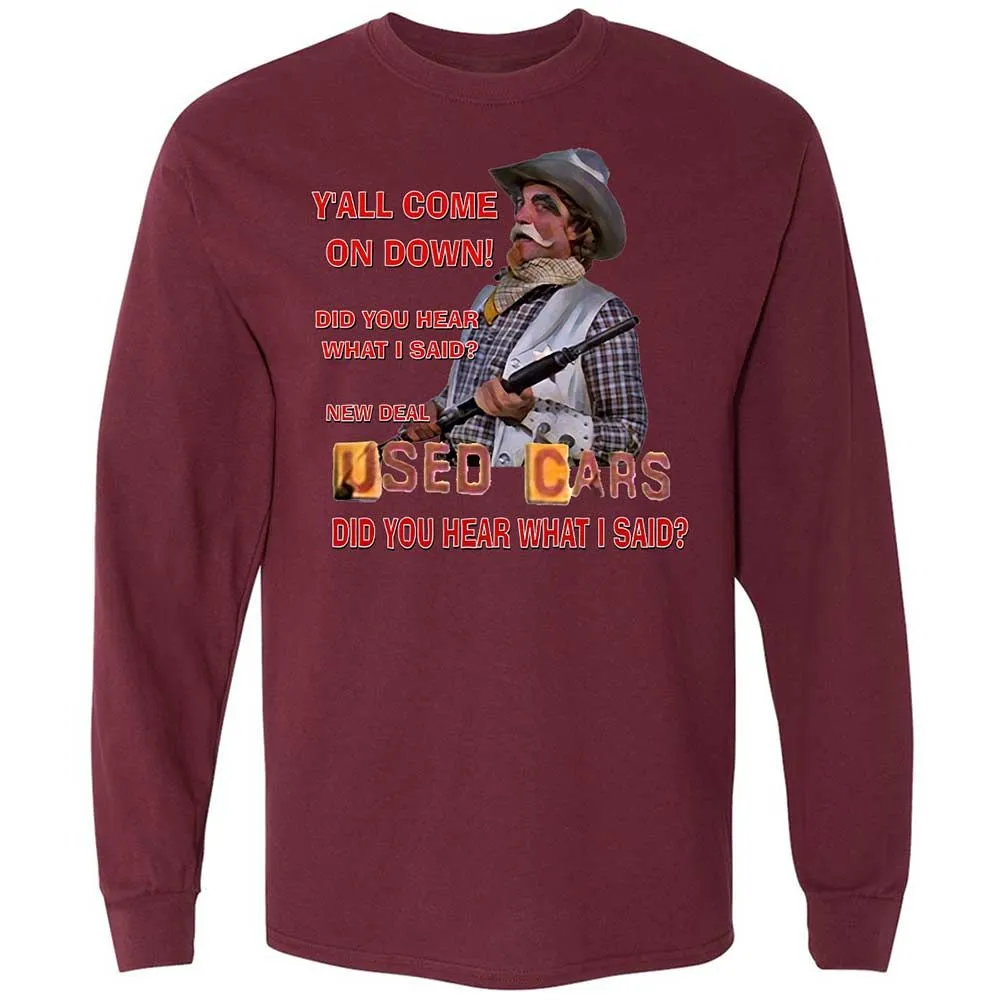 Long Sleeve T-Shirt - MN2BY49K - Maroon - 16