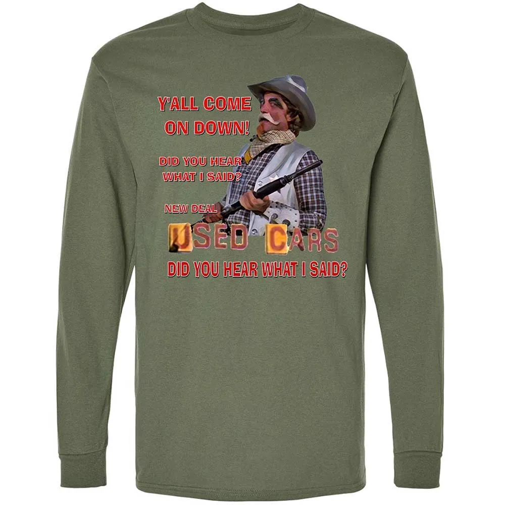 Long Sleeve T-Shirt - MN2BY49K - Military Green - 19