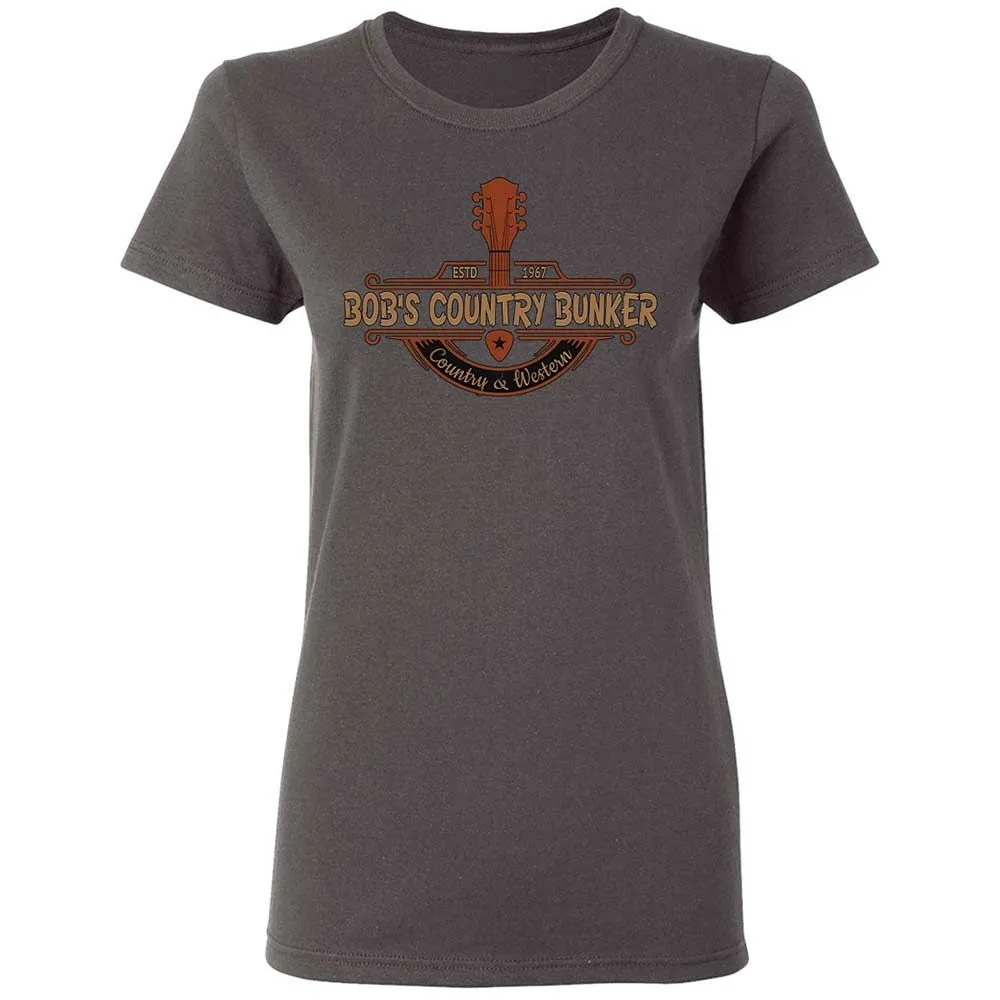 Women's T-Shirt - 7DHXC9P2 - Charcoal - 4