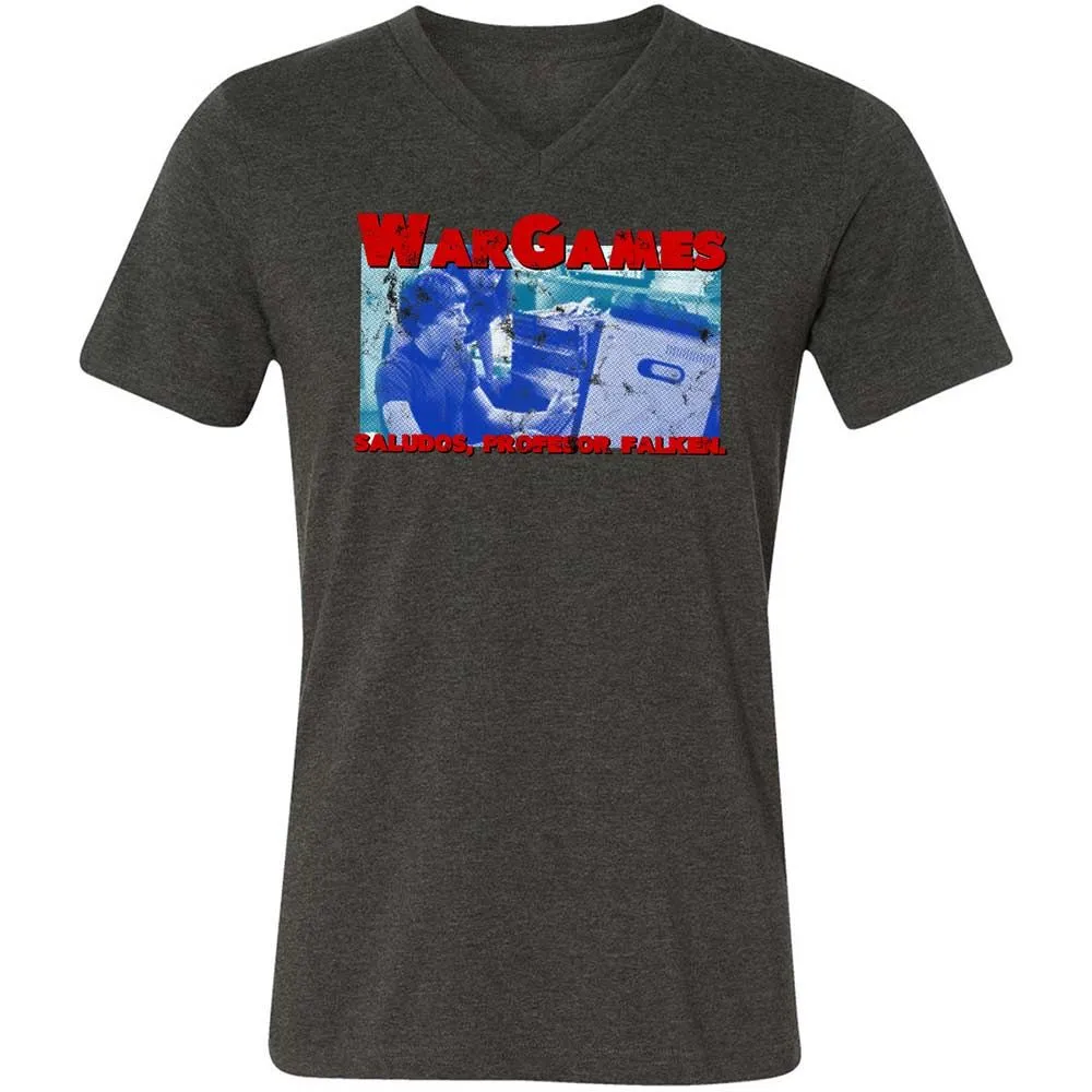 Greetings, Professor Falken - Dark Grey Heather - 9