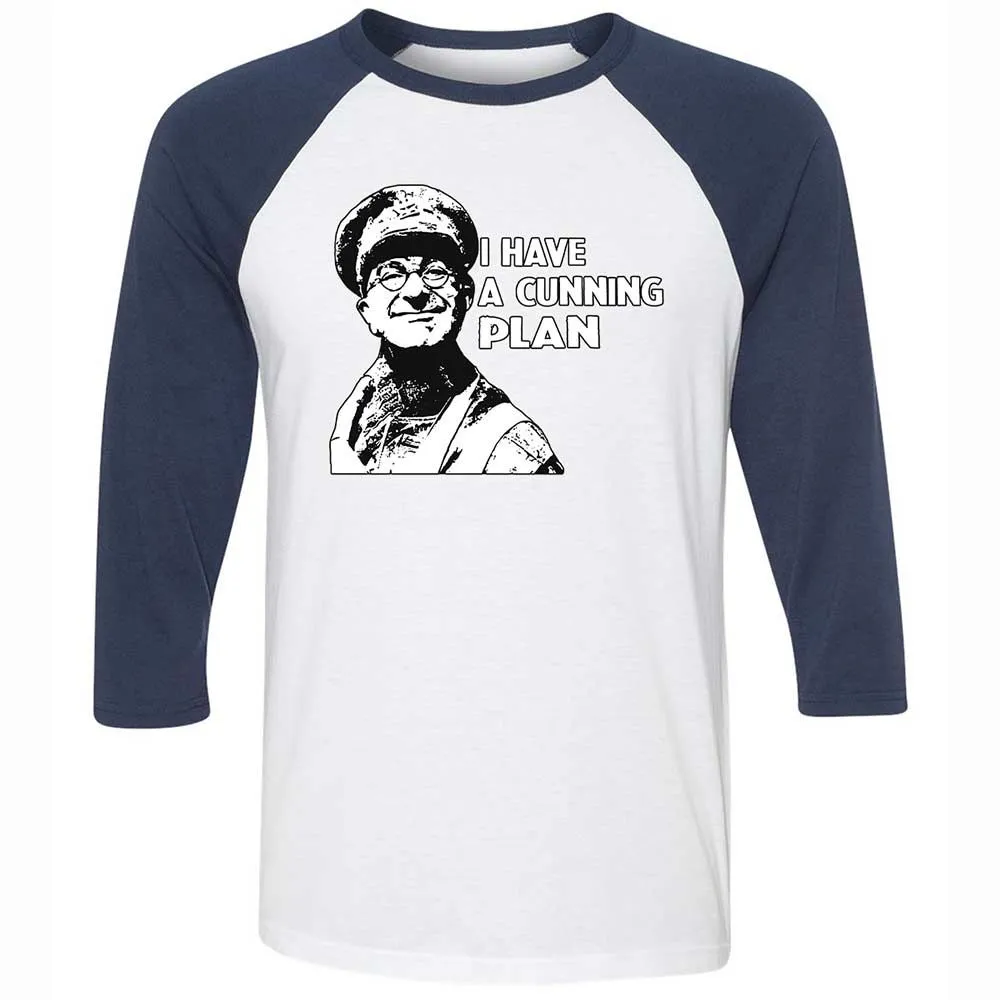 Unisex 3/4 Baseball Tee - 8ZSWFZV7 - White/Navy - 8