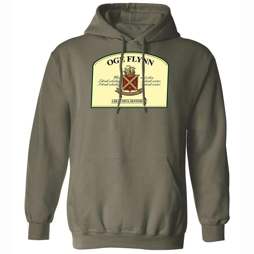 When I drink whiskey, when I drink water - Military Green - 21