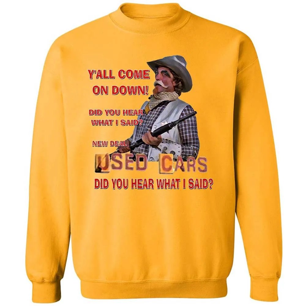 Classic Unisex Sweatshirt - Y1BUDNS9 - Gold - 11