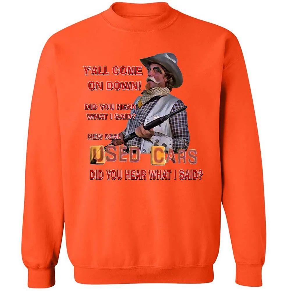 Classic Unisex Sweatshirt - Y1BUDNS9 - Orange - 12