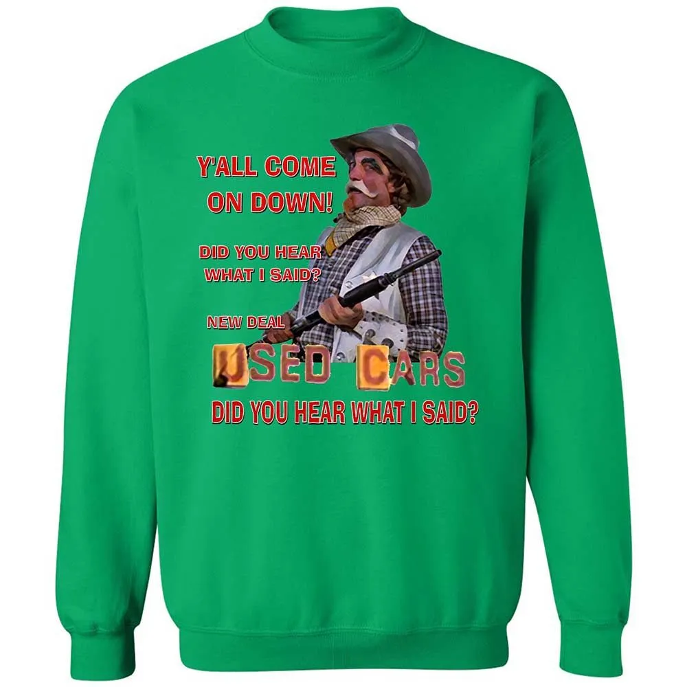 Classic Unisex Sweatshirt - Y1BUDNS9 - Irish Green - 13