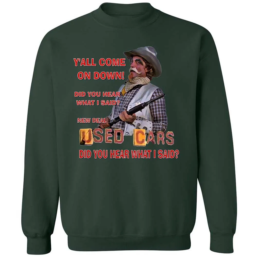 Classic Unisex Sweatshirt - Y1BUDNS9 - Forest Green - 17