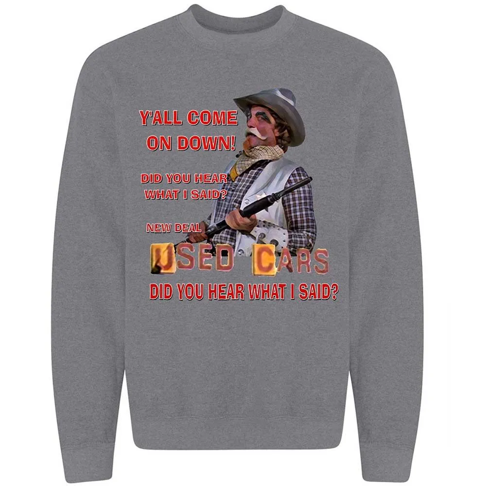 Classic Unisex Sweatshirt - Y1BUDNS9 - Graphite Heather - 19