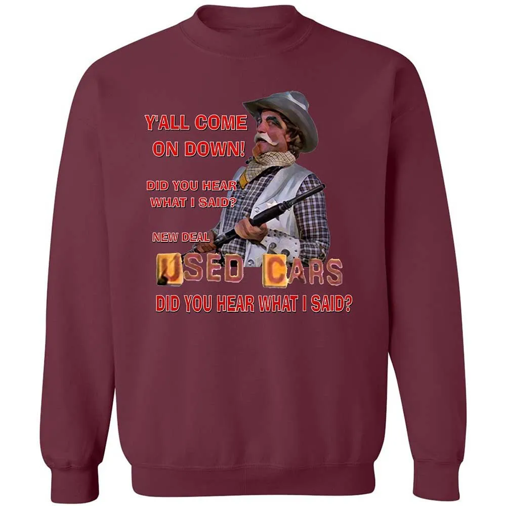 Classic Unisex Sweatshirt - Y1BUDNS9 - Maroon - 20