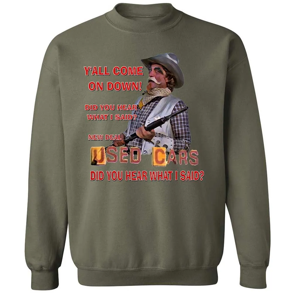 Classic Unisex Sweatshirt - Y1BUDNS9 - Military Green - 21
