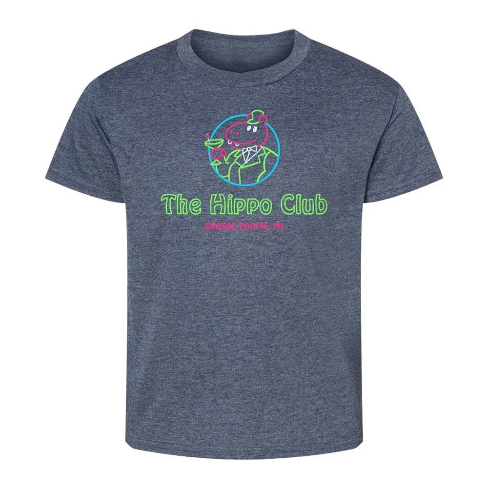 Hippo Club - Heather Navy - 9