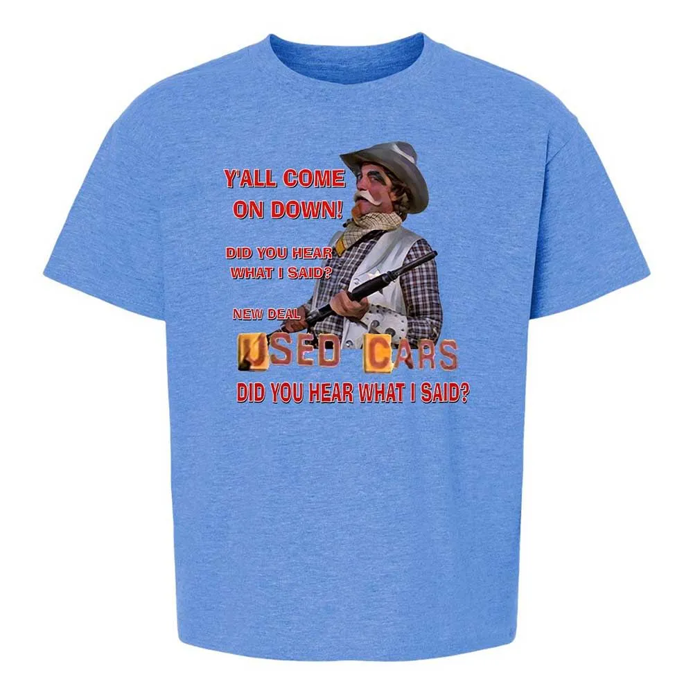 Kids T-Shirt - JCH2AWBB - Heather Royal - 14