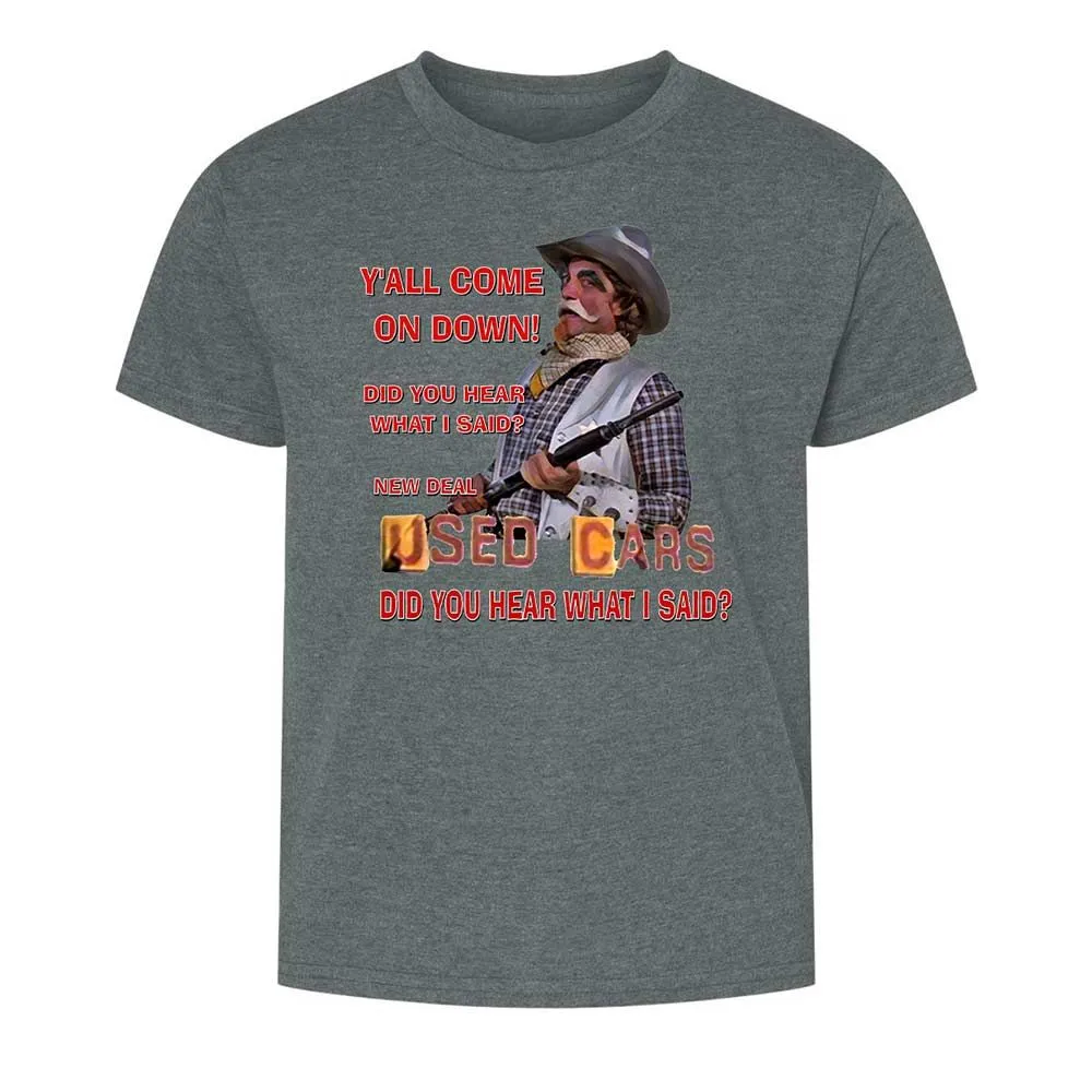 Kids T-Shirt - JCH2AWBB - Dark Heather - 16