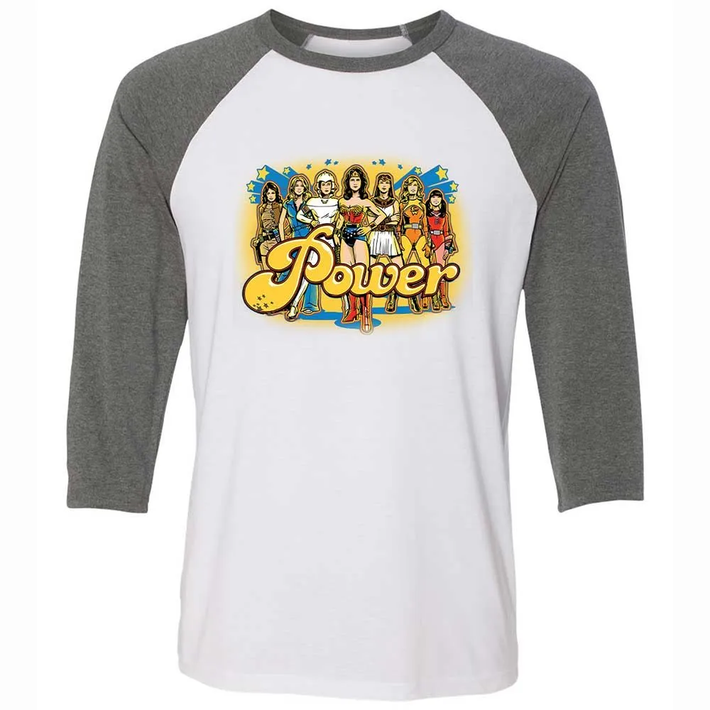 Women of 70s TV - White/Deep Heather - 11