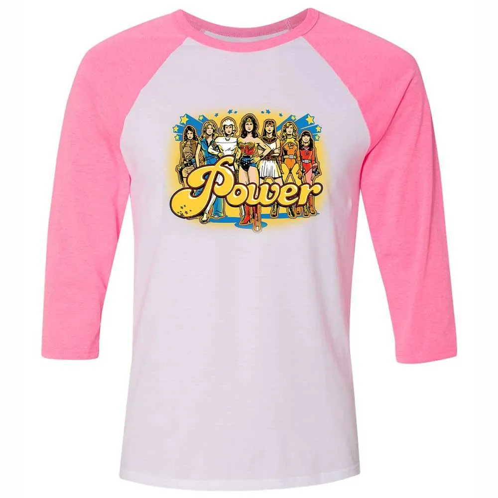 Women of 70s TV - White/Neon Pink - 12