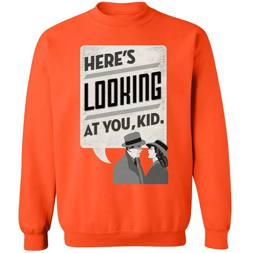 Here's Looking at You Kid - Orange - 12