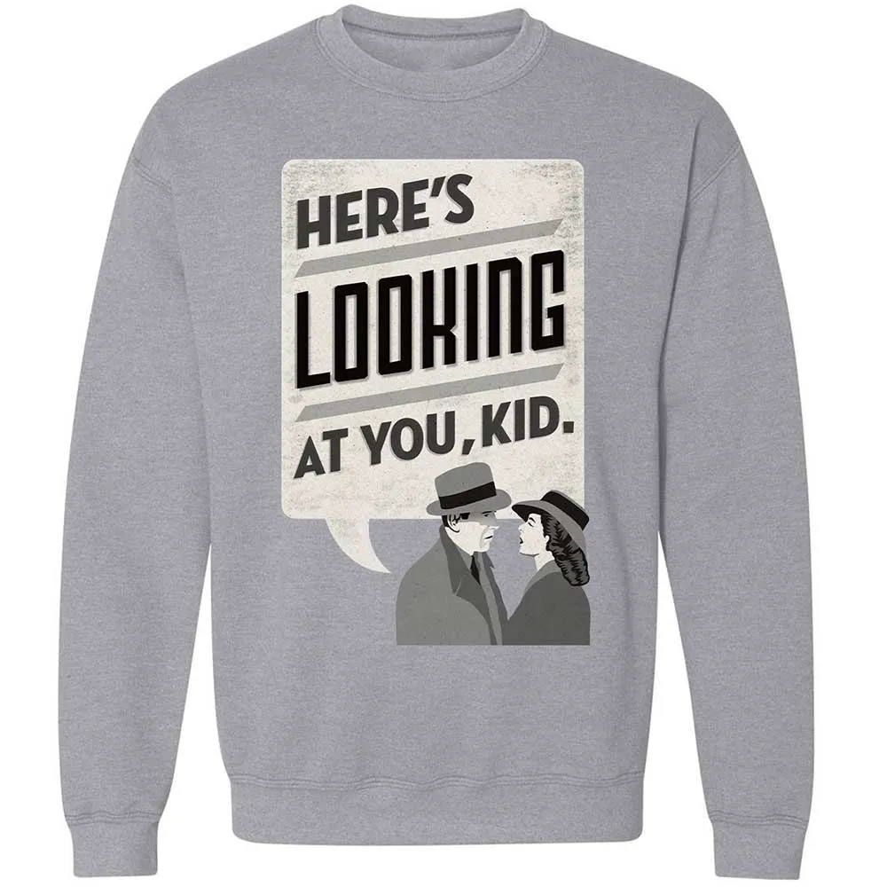 Here's Looking at You Kid - Sport Grey - 17
