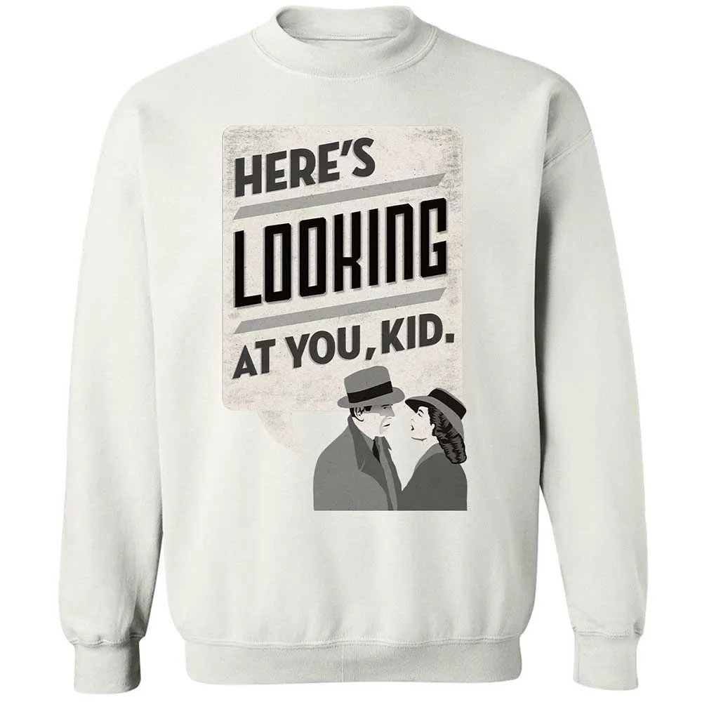 Here's Looking at You Kid - White - 18