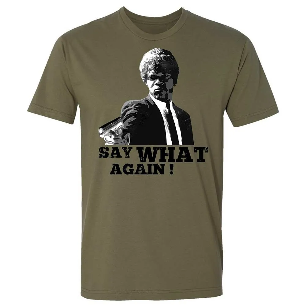 Say What Again - Military Green - 12
