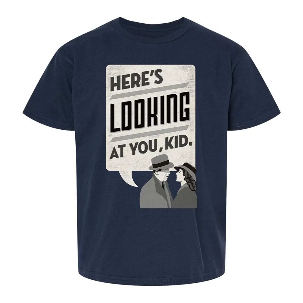 Here's Looking at You Kid - Navy - 2
