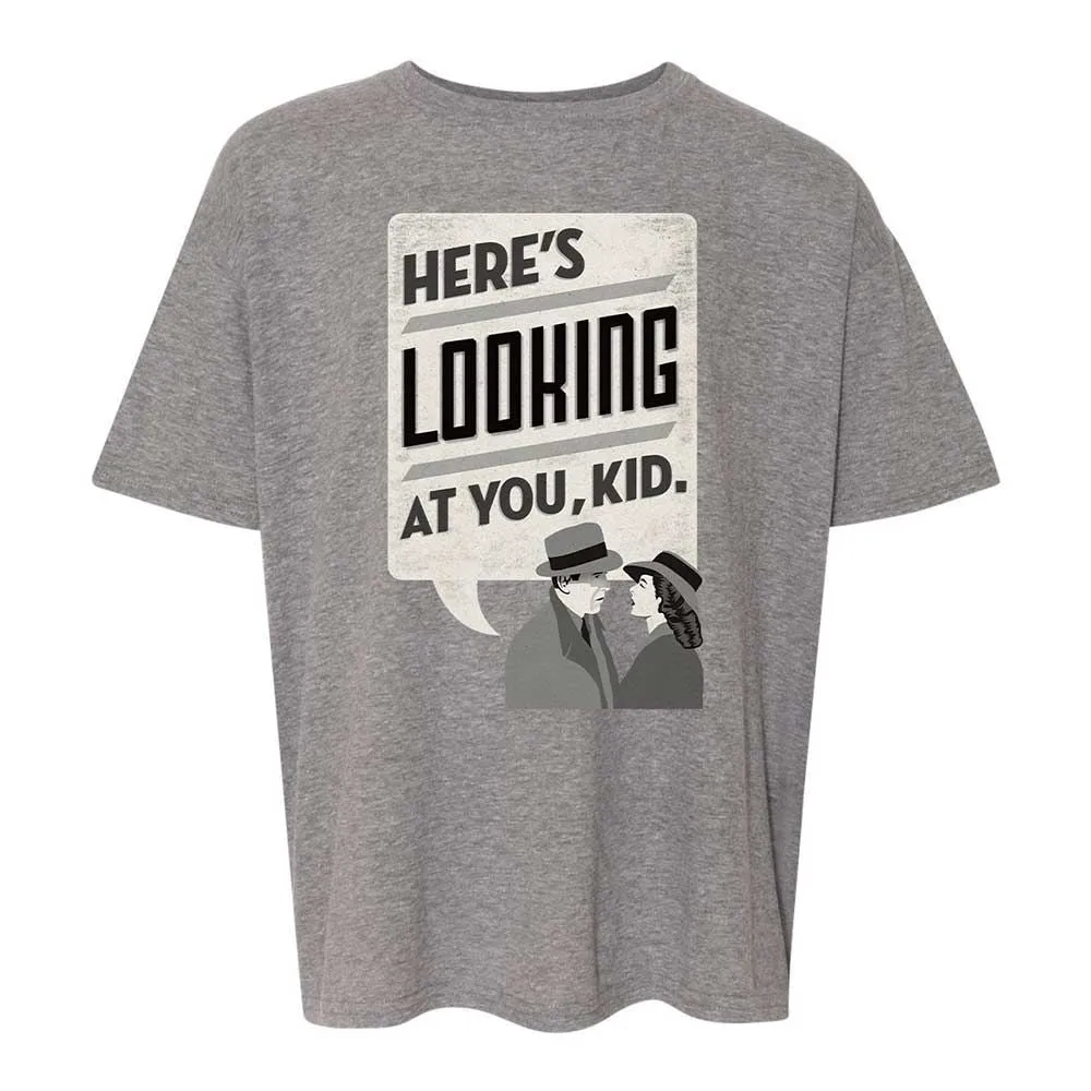 Here's Looking at You Kid - Graphite Heather - 12