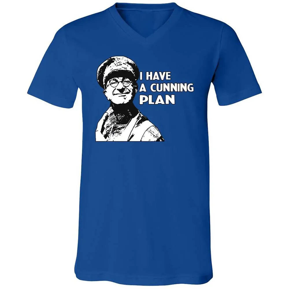 Unisex V-Neck T-Shirt - W3PSPYSB - True Royal - 4