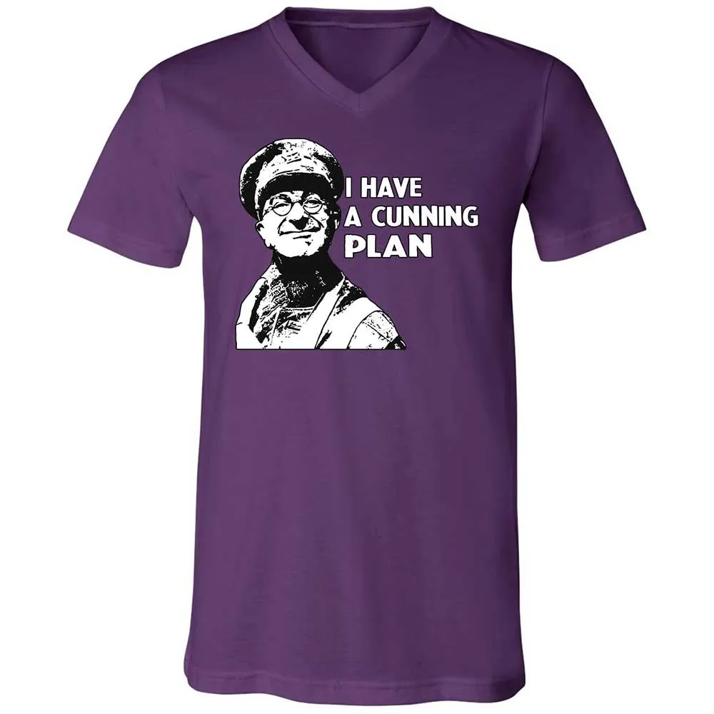Unisex V-Neck T-Shirt - W3PSPYSB - Team Purple - 10