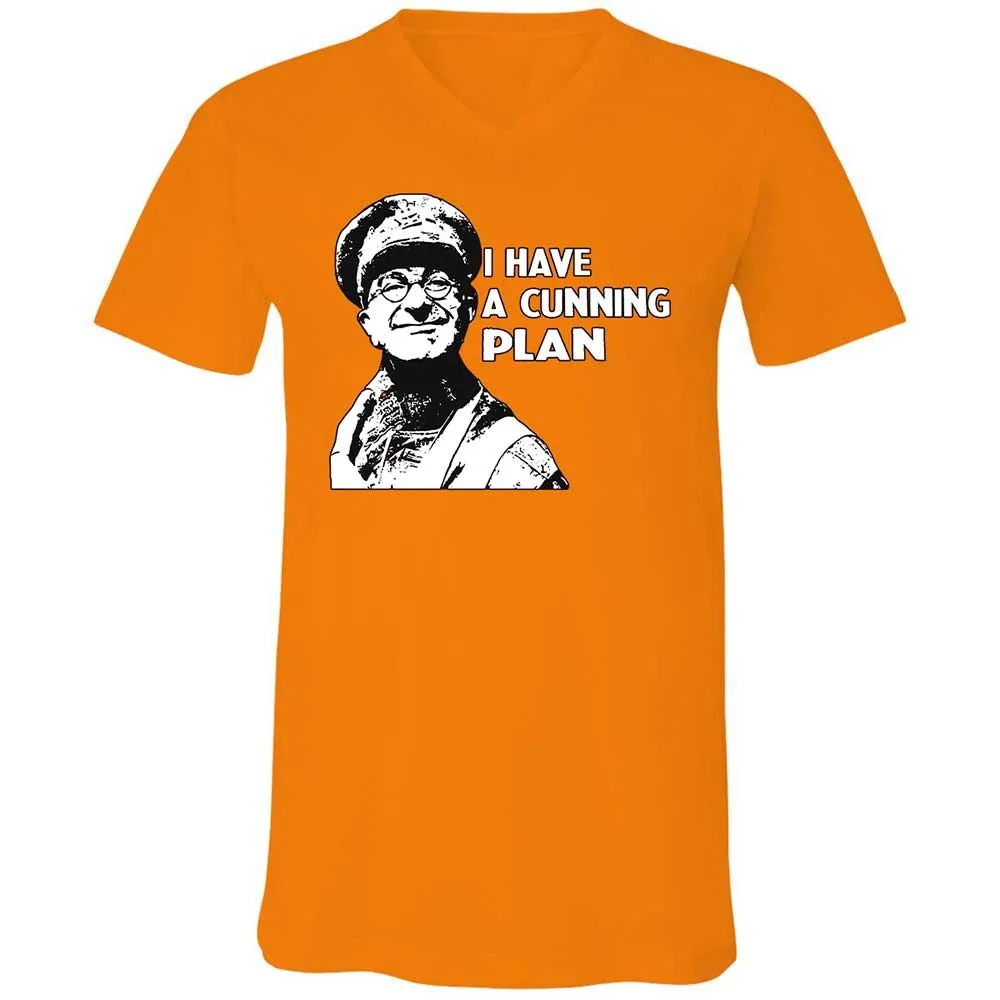 Unisex V-Neck T-Shirt - W3PSPYSB - Orange - 12
