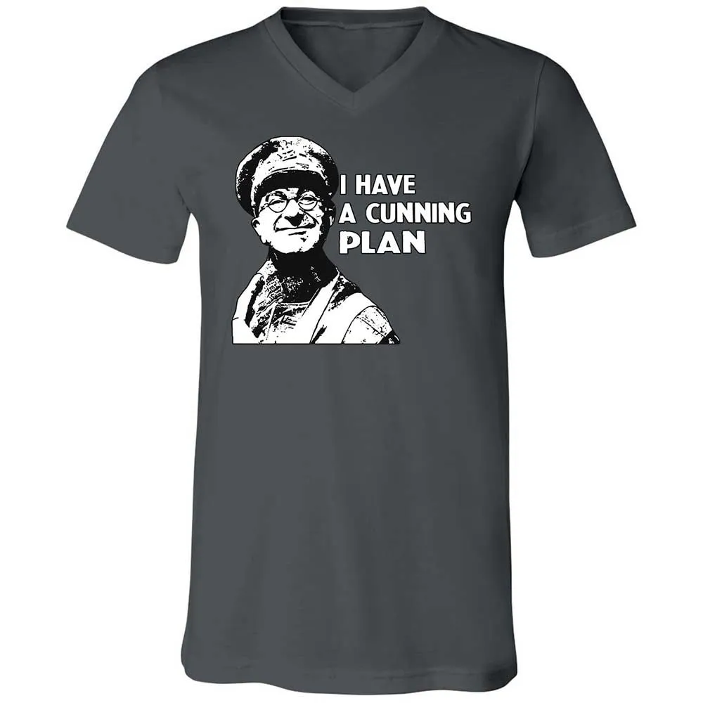 Unisex V-Neck T-Shirt - W3PSPYSB - Asphalt - 13