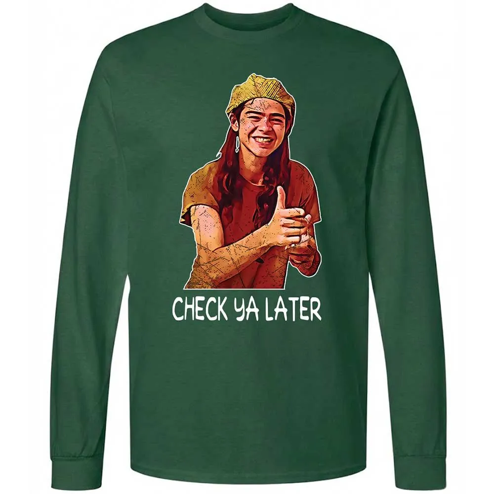 Long Sleeve T-Shirt - WZSX6C2K - Forest Green - 4