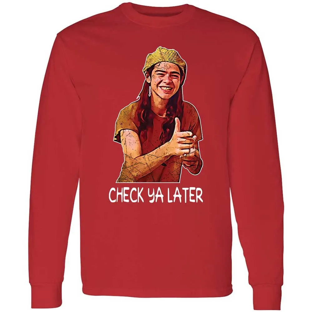 Long Sleeve T-Shirt - WZSX6C2K - Red - 11