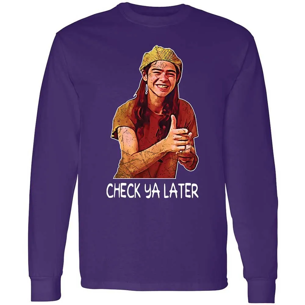 Long Sleeve T-Shirt - WZSX6C2K - Purple - 12