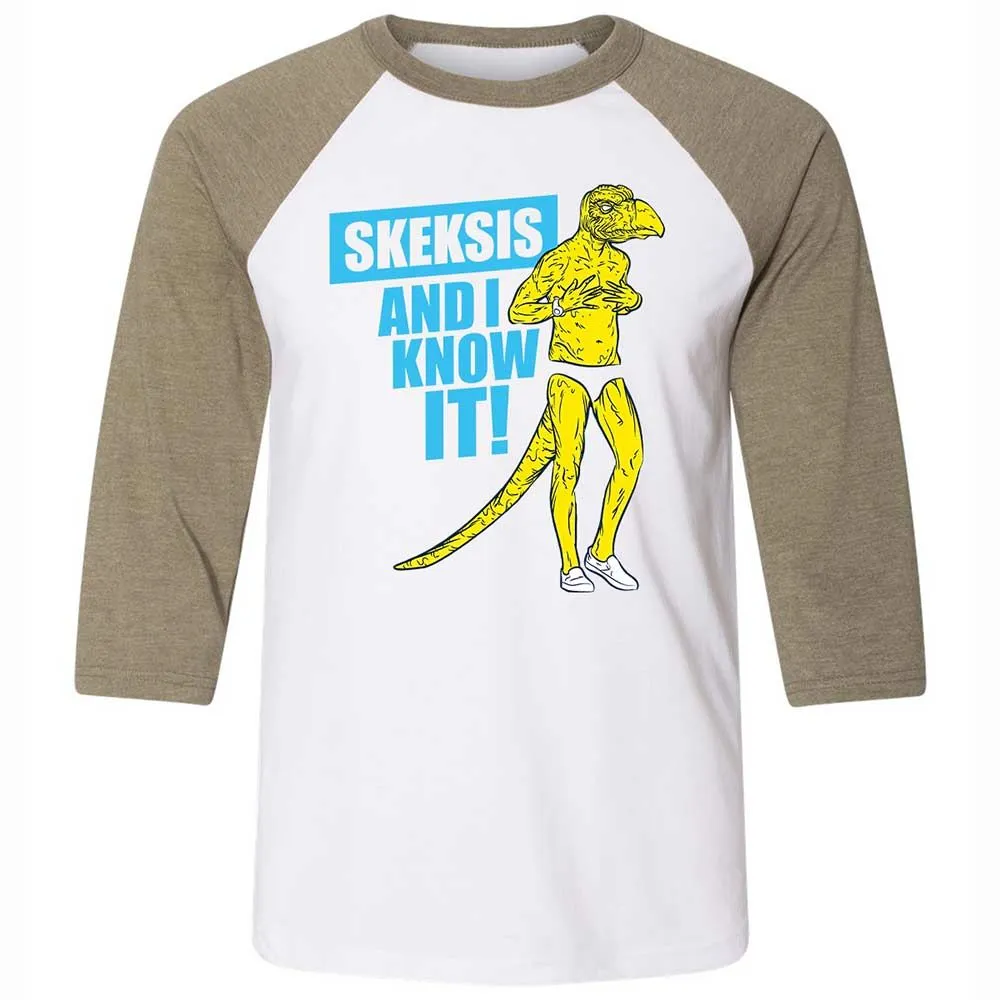 I know It Skeksis - White/Heather Olive - 4